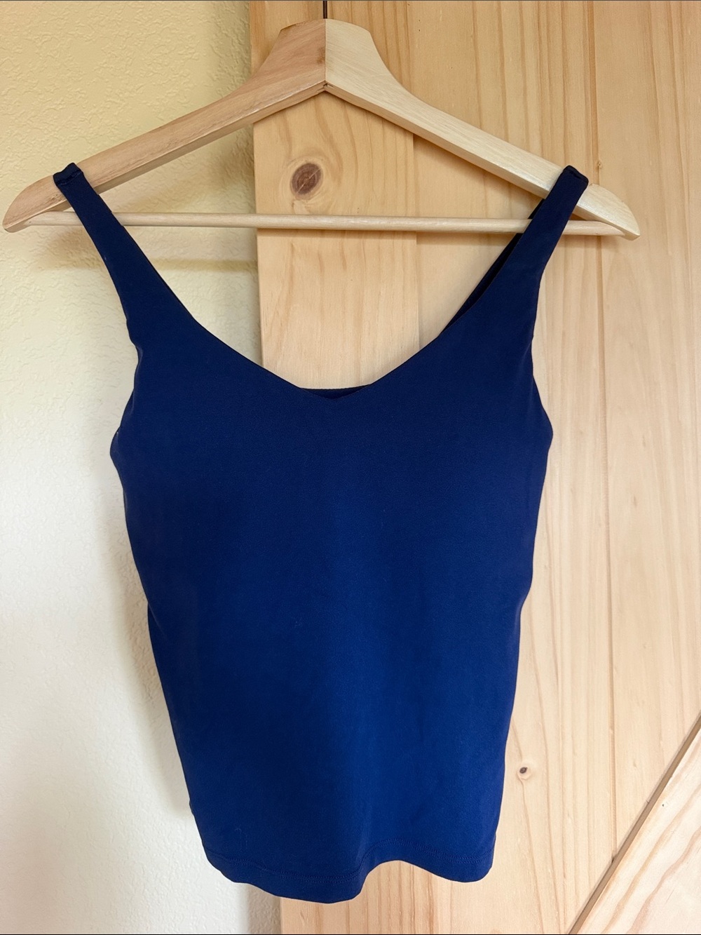 aerie Deep Navy Scoop Neck Tank